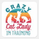 Search for crazy cat lady stickers Lover