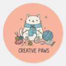 Search for cat drawing stickers Cute animal
