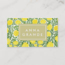 Search for lemon tree business cards Yellow
