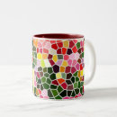 Search for mosaic tile mugs Colorful