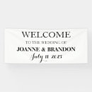 Search for bride and groom name banners Elegant