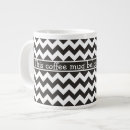 Search for black and white chevron mugs Chevrons