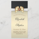 Search for black red wedding programs Black and gold