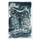 Search for whimsical owl posters Blue