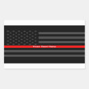 Search for firemen labels Thin red line