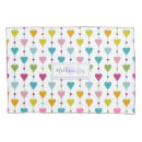 Search for heart pattern pillowcases Colourful