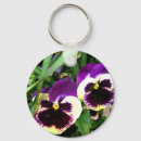 Search for flowering pansy key rings Green