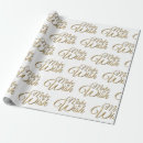 Search for wish gift wrap Gold