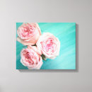 Search for pink and teal canvas prints Flowers