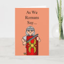 Search for ancient roman cards History