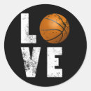 Search for basketball lover stickers Sport