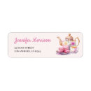 Search for lets party return address labels Watercolor