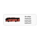 Search for bus return address labels Transportation