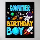 Search for 1st birthday posters Astronaut