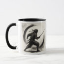 Search for black samurai mugs Bushido