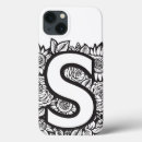 Search for letter s iphone cases Elegant