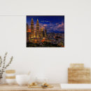 Search for kuala lumpur posters Petronas twin towers