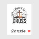 Search for calvary cross stickers Crucifixion