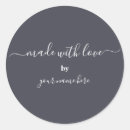 Search for handmade packaging stickers Business