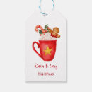 Search for christmas drink gift tags Red