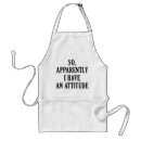 Search for attitude aprons Humour