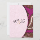 Search for paisley invitations Pink