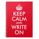Search for keep calm notebooks Writing