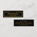 Search for high school student business cards Modern