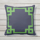 Search for navy blue and green cushions Chic