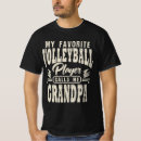 Search for volleyball tshirts Grandpa