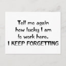 Search for forgetting postcards Humour