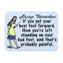 Search for funny retro magnets Sarcasm