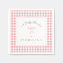 Search for pink gingham napkins Classic