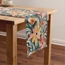 Search for blue and orange table runners Floral
