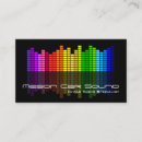 Search for stereo business cards Black