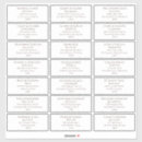 Search for pre addressed return address labels Green