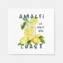 Search for amalfi coast napkins Lemons