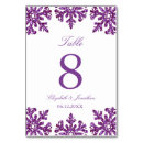 Search for winter wedding table cards Classic