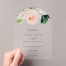 Search for bloom wedding invitations Minimalist