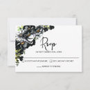 Search for dramatic rsvp cards Gothic