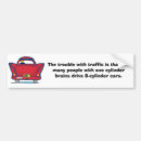 Search for troubled bumper stickers Humour