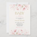 Search for baby in bloom invitations Blush pink