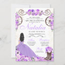 Search for purple dress invitations Mis quince anos
