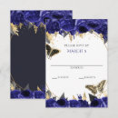 Search for butterflies rsvp cards Floral