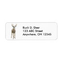 Search for whitetail return address labels Buck