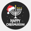 Search for chrismukkah stickers Santa