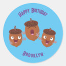 Search for cute acorn stickers Nuts