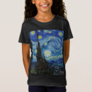 Search for starry night tshirts Post impressionism