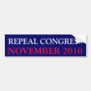 Search for repeal bumper stickers Congress
