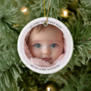 Search for baby christmas tree decorations Blush pink